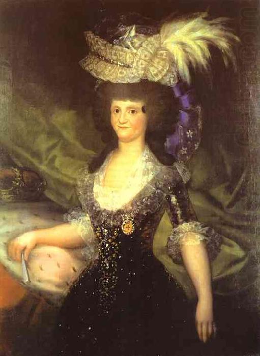 Francisco Jose de Goya Queen Maria Luisa china oil painting image